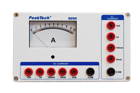 Analoges Strommessgerät 10A AC DC PeakTech 3295 - zdjęcie 2