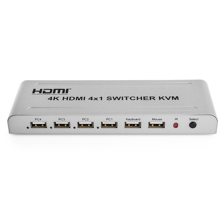 Sumator HDMI 4/1 Spacetronik SPH-S411 KVM - zdjęcie 2