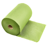 Geschnittenes Honigwabenpapier grün 30cm 100m
