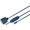 CLICKTRONIC DisplayPort DP mini - DVI-D 1m Kabel