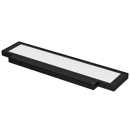 Lampa ścienna kinkiet do biura GLOW D24 40W Czarna