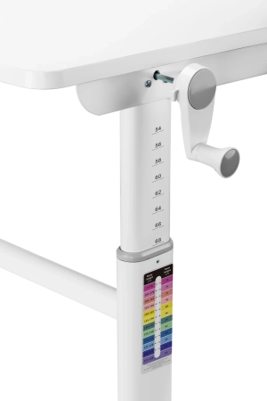 Biurko dziecięce z regulacją wysokości blatu Spacetronik XD SPE-X103WW 120x60 cm OUTLET
