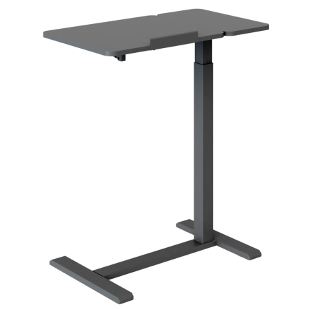 Zestaw wypoczynkowy fotel Spacetronik Flax 04M zielony + stolik regulowany BUDDY