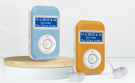 Przenośne kieszonkowe Radio DAB+ FM z ekranem LCD wbudowanym akumulatorem