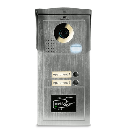 Wideodomofon dwurodzinny Spacetronik DiO SPD-DS912 NFC - zdjęcie 2