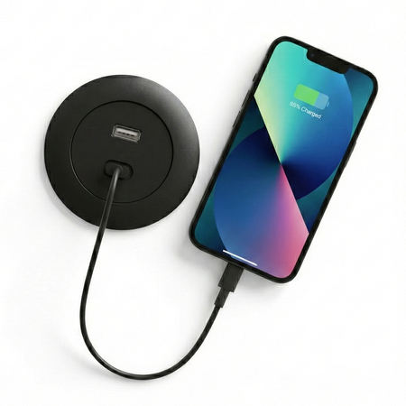 Gniazdo blatowe okrągłe Spacetronik SPS-R0D2B