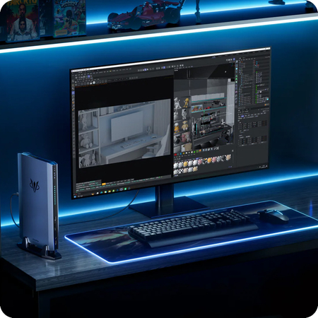 Minisforum AtomMan G7 Intel i9 14900HX RTX4070 0+0 - zdjęcie 2
