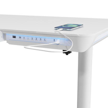 Mobile Singlel-Motor Sit-Stand Desk ASTRID