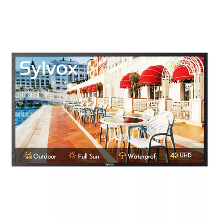 Telewizor Zewnętrzny 55" Sylvox SS55A0KAGF 4K | 2000 nitów, IP55