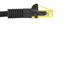 Kabel RJ45 CAT 6 U/UTP AWG24 czarny PE CU 20m