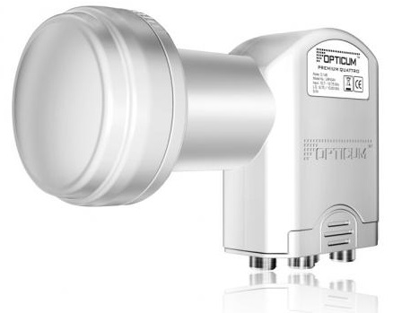 LNB konwerter QUATRO OPTICUM LRP-04H Golde Line (do multiswitchy)