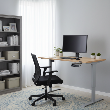 Stelaż biurkowy z regulacją wysokości Spacetronik SPE-142G