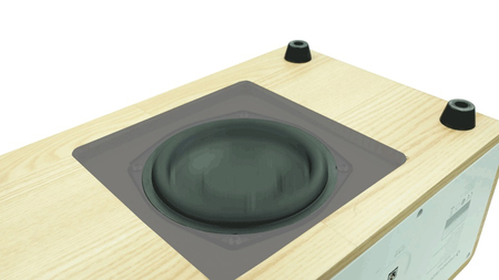 Radio internetowe Ferguson i500s subwoofer SPOTIFY, Wi-Fi, CD, BT - Białe