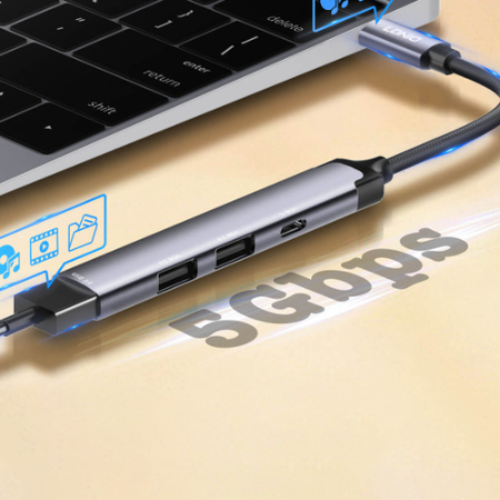 LDNIO DS-34C USB-C HUB Adapter