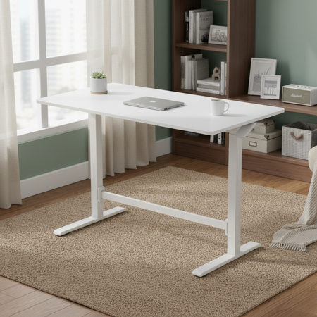 Spacetronik Moris 100BB 120x60 pneumatischer Schreibtisch - zdjęcie 2