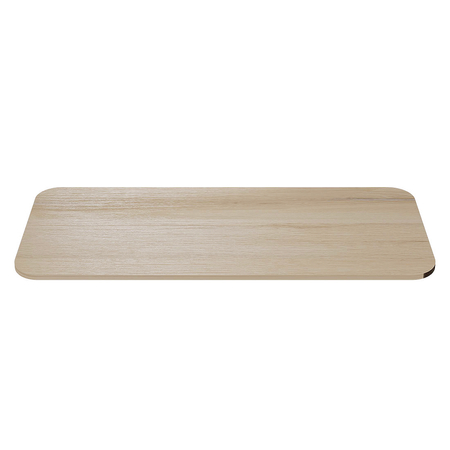 Universal-Schreibtischplatte 130x65x18cm Sonoma Eiche