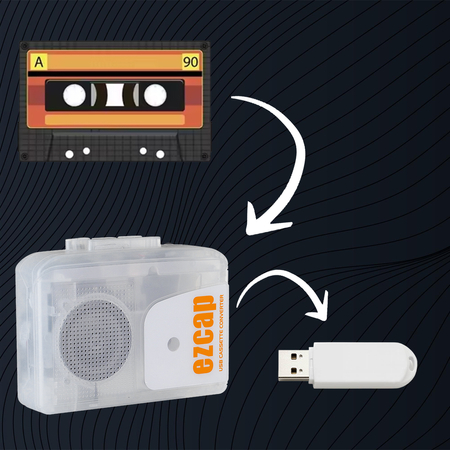 Walkman i konwerter kaset na MP3/WAV EZCAP249