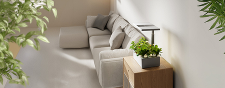Zestaw DONICZKA  nawadniająca 10L Zielona + KWIETNIK SZUFLADA LAMPA do roślin SMART GARDEN Spacetronik