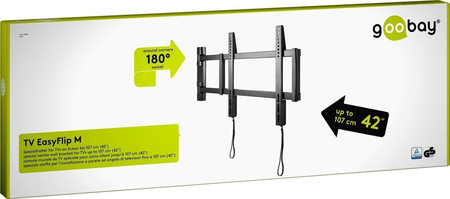 EasyFlip M 26"-42" TV-Halterung Goobay - zdjęcie 2