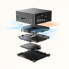 Minisforum UM870 Plus Ryzen 7 8745H 32GB/1TB - komputer biurowy