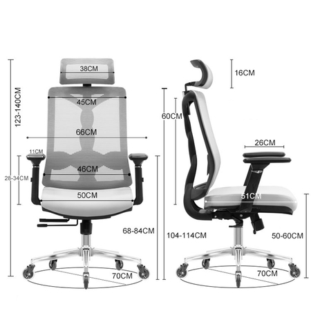 Fotel biurowy Spacetronik Matar SPC-MENNKAR-M8145
