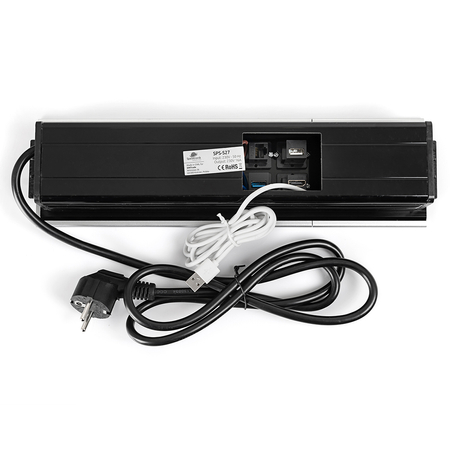 Gniazdo blatowe rozsuwane indukcyjna ładowarka HMDI LAN USB Spacetronik SPS-S27S V2