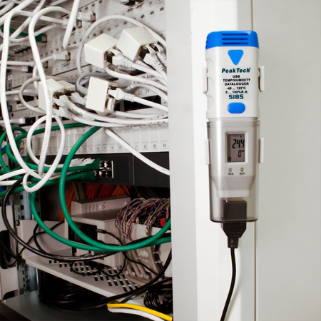 Feuchte-Temp-USB-Datenlogger PeakTech 5185