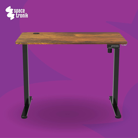 Elektryczne biurko Moris SPE-O111BR 100×60 cm Outlet B-