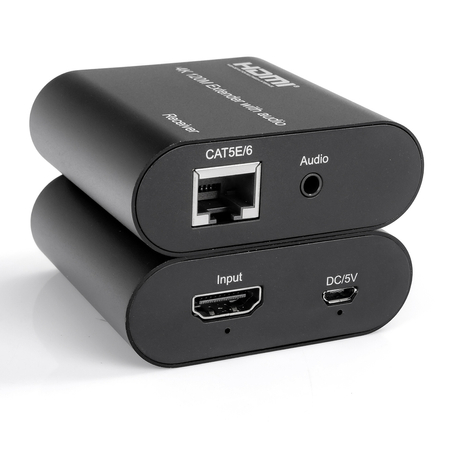 Konwerter HDMI na LAN z audio 4K@30Hz Spacetronik SPH-HLC54