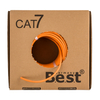 Kabel komputerowy CAT7 S/FTP 4x2xAWG26 BEST (1xEkran) - 100m