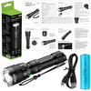 Taktische Taschenlampe 3-Farben 15W 1500lm VAYOX VA0099
