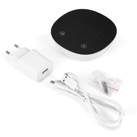 Czujnik jakości powietrza 3w1 Tuya ZigBee ZB-DC02