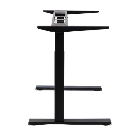 Stelaż elektryczny do biurka Spacetronik SPE-252B USB czarny