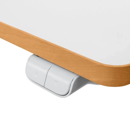 Biurko regulowane elektrycznie OUTLET dla dziecka Spacetronik XD 100x50 cm (białe) SPE-X112W