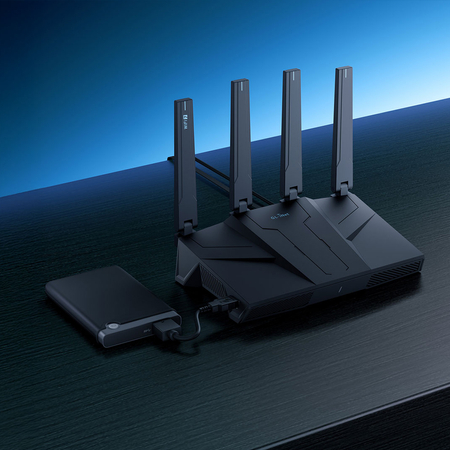 Router Wi-Fi 7 2.4/5 GHz VPN USB 3.0 GL.iNet Flint 3e - zdjęcie 2