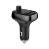Szybka ładowarka samochodowa 36W Transmiter FM Bluetooth 5.0 LDNIO C704Q Czarna