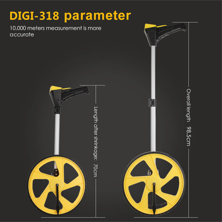 Koło Pomiarowe Dystansu 12.5" LCD Noyafa DIGI-318