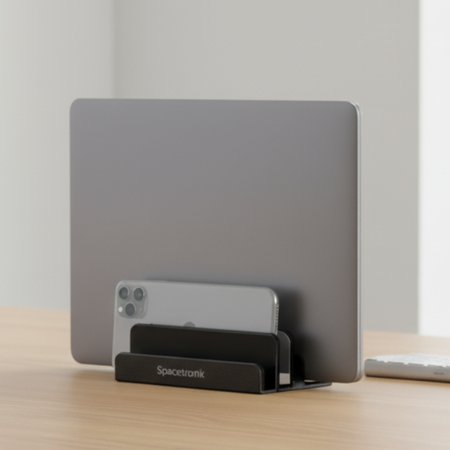Pionowa podstawka na laptopa Spacetronik SPP-111B - zdjęcie 2
