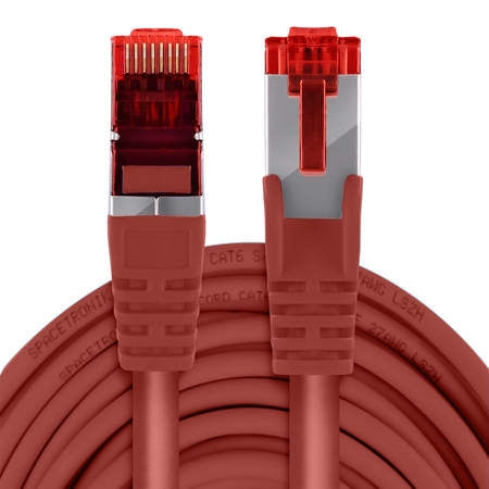 RJ45 CAT 6 S/FTP AWG27 LSZH Kabel rot 30m - zdjęcie 2