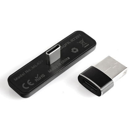 ML400 Podwójny nadajnik audio Bluetooth USB-C APTX