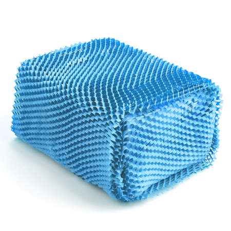 Papier mit Honigwabenstruktur – Blau 30cm 100m