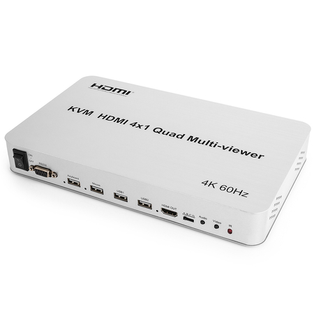 Multi-Viewer HDMI 4/1 PIP Spacetronik SPH-MV41PIP-Q3 4K 60Hz KVM
