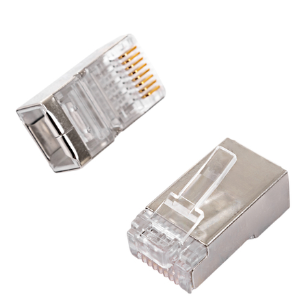 RJ45 Kat. 6 FTP-Steckverbinder NC-RJ456FT-11 100St - zdjęcie 2