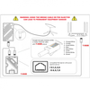 Adapter anteny Starlink na RJ45 Spacetronik SP-LC30