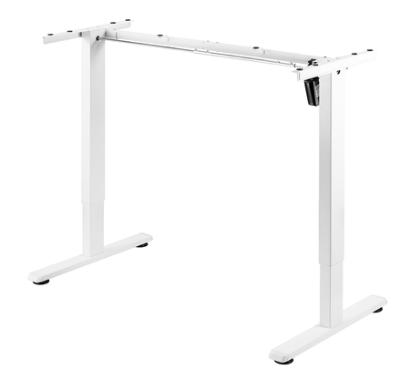 Biały Stelaż do biurka elektrycznego Spacetronik SPE-120W
