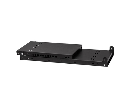 Uchwyt Rack ścienny 19" 4U 330mm Czarny