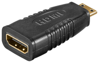 Adapter HDMI-Buchse - Mini-HDMI-Stecker 1.4 Goobay