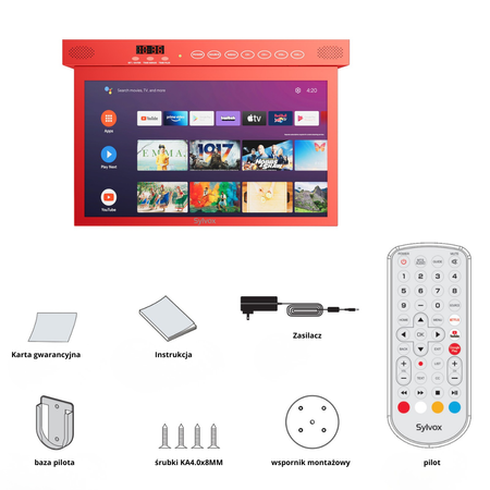 Podszafkowy Telewizor Kuchenny Sylvox 15.6" Smart