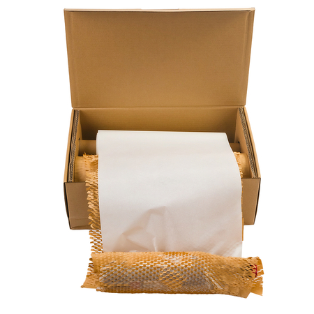 Papier pakowy plaster miodu + biały BOX BP-H38 80m - zdjęcie 2