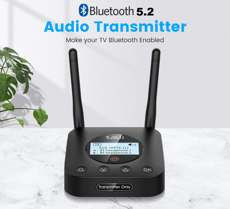 B06TXPLUS Nadajnik audio Bluetooth 5.2 1Mii TX 50m
